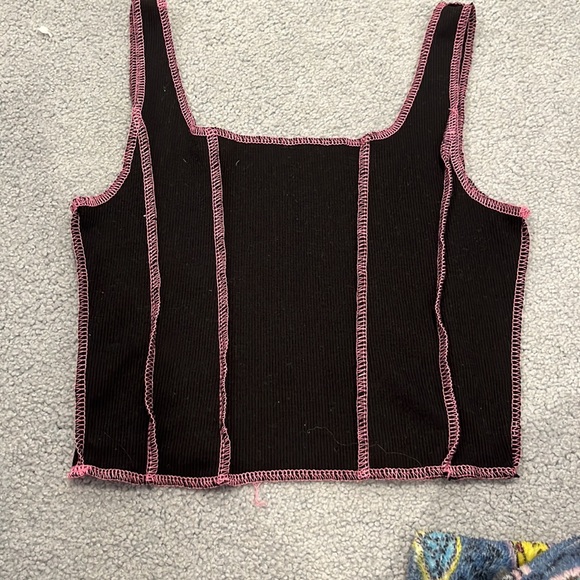 Black inside out looking top - Picture 2 of 4